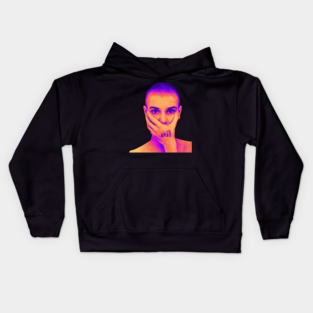 Sinead O Connor best Kids Hoodie by aliencok